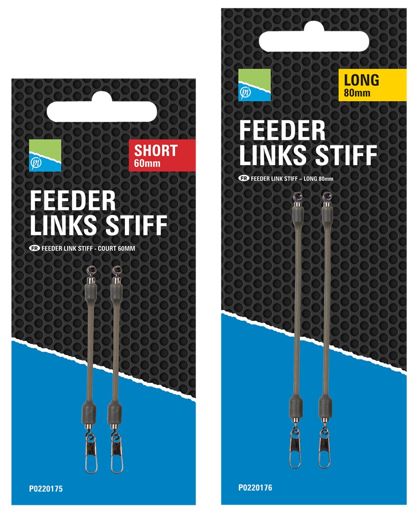 Preston Innovations Závěska Feeder Links Stiff 2 ks
